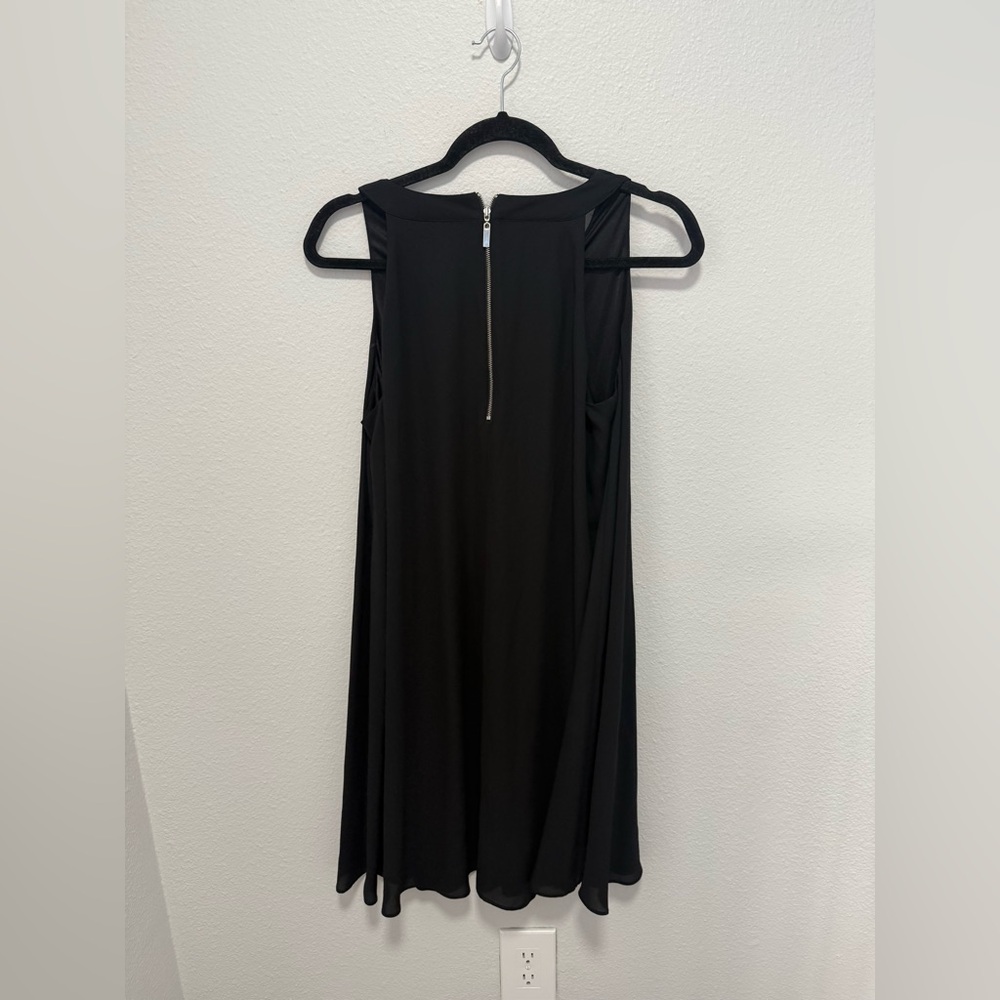 Alfani Black and Cream Midi Dress Size 8 - Picture 3 of 3